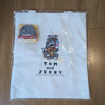 Happy 복권 톰과 제리 토트백, 캔뱃지 세트