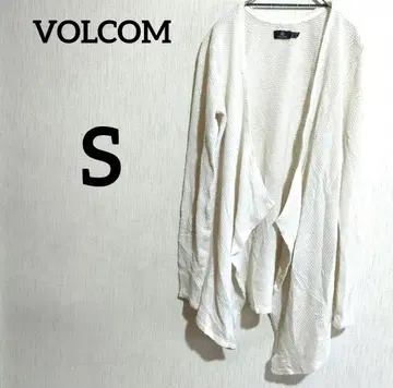 VOLCOM 화이트 가디건 [ S ]