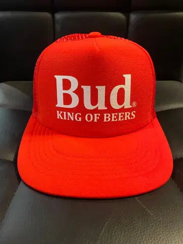 Bud KING OF BEERS 버드와이저 트래커 캡 모자