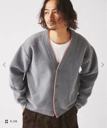 택 포함 새상품 매장 세일 없음 몰 크롭 가디건 그레이A