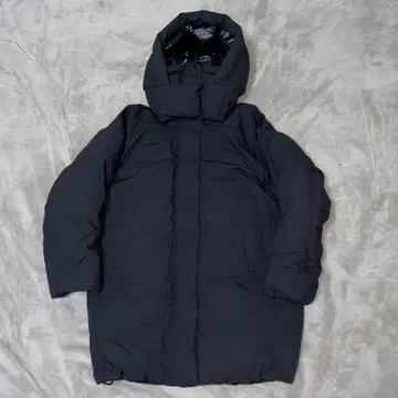 UNIQLO U 패디드 파카 다운 자켓 블랙 L 사이즈