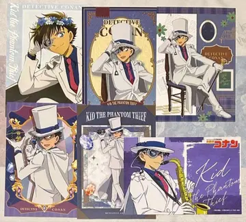 명탐정 코난 엽서 크랙 주얼 괴도 키드 쿠로바 카이토