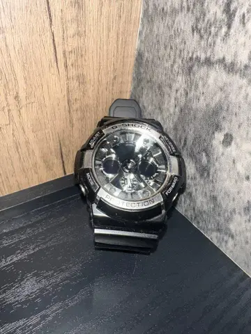 G-SHOCK 블랙 손목시계 아날로그