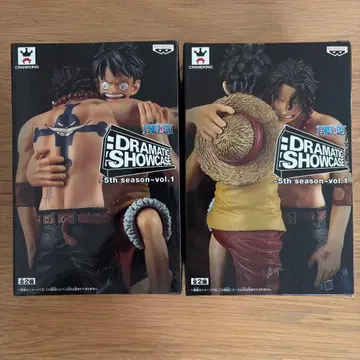 원피스 드라마틱 쇼케이스 피규어 루피 에이스 드라마틱