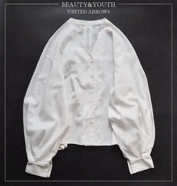 B&Y 유나이티드 애로우즈 드롭 숄더 셔츠 가디건