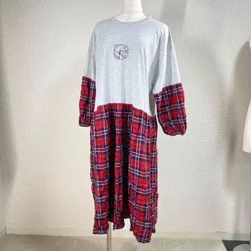 구제 의류 T셔츠 리메이크 원피스