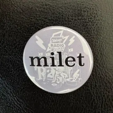 milet 레이디클 캔뱃지 2025 소 사이즈