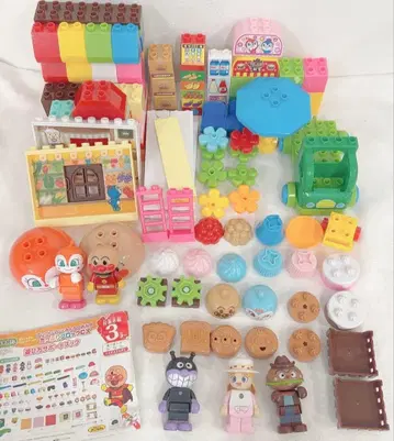 호빵맨과 모두의 가게 가득 블록 DX