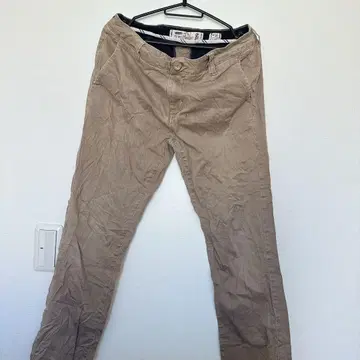 SLIM STRAIGHT [M] 치노 팬츠 베이지 스트레이트