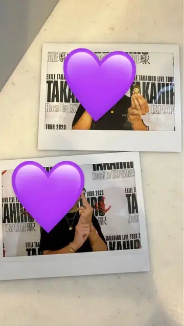 TAKAHIRO 지역 한정판 폴라로이드 휴게소