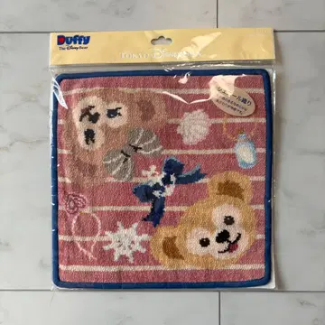 더피 프렌즈 셔닐 직조 손수건