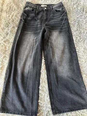 Menes 와이드 배기 데님