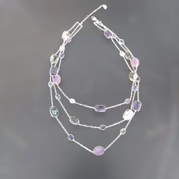 VMPD7-1123-12 스와로브스키 3연 목걸이