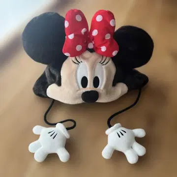 미니 마우스 귀도리 모자 프리 사이즈