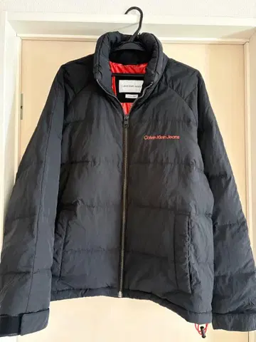Calvin Klein 블랙 다운 자켓 캘빈클라인 남성용