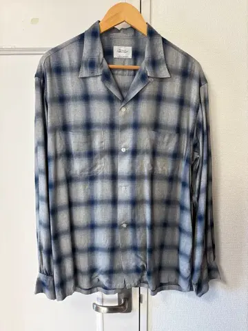 Penney's Towncraft 옴브레 체크 셔츠