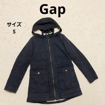 GAP 보아 후드 자켓 네이비 S 여성용 캐주얼 방한