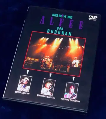 THE ALFEE / OVER DRIVE 1983 BUDOKAN DVD