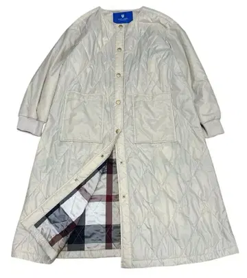 BLUE LABEIL 노카라 퀼팅 코트