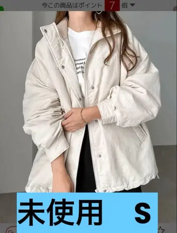 and Me 앤도미 스탠드 카라 볼륨 충전솜 다운 자켓