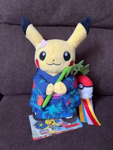 피카츄 유카타 봉제 인형 도호쿠 센다이 마츠리