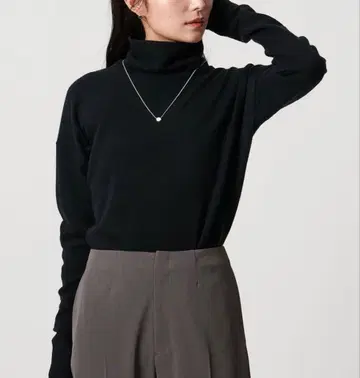 택 포함 새상품 MARW UNITED ARROWS 터틀넥 니트