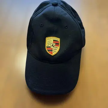 PORSCHE 엠블럼 블랙 캡