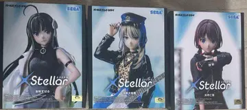 걸즈밴드크라이 이세리 니나/카와라기 모모카/안나 스바루 피규어 3체 세트