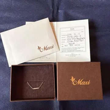 하와이안 주얼리/목걸이 Maxi Silver925/K10YGC