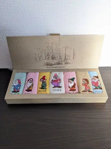 백설공주와 일곱 난쟁이 핸드 타월