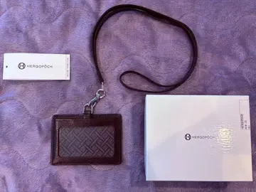 엘고포크 다크 브라운 패스 케이스