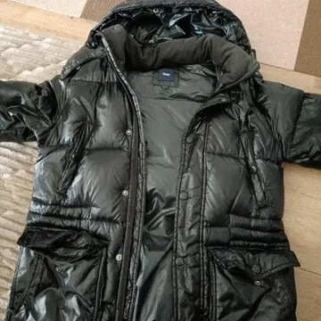 GAP 다운 반질반질 다운 다운 자켓 광택 다운 남녀 공용