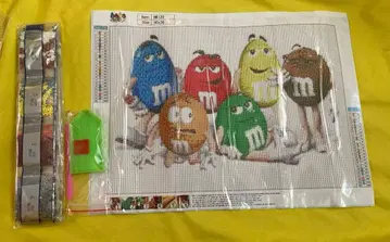 다이아몬드 아트 m&m's 캐릭터