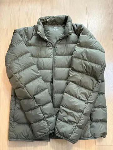 UNIQLO ULTRA LIGHT DOWN 다운 자켓 L 올리브