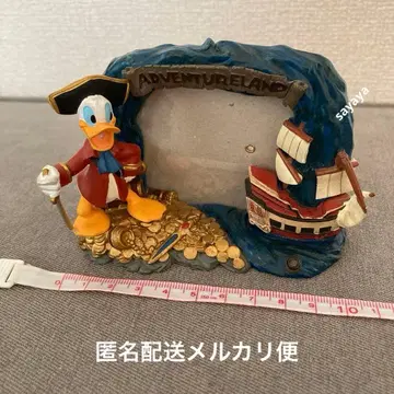 [ 익명 배송 ] 디즈니랜드 도날드 미니 포토 프레임 사진 액자 레트로