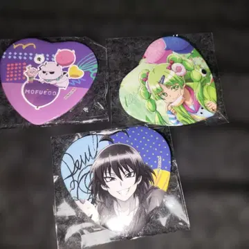 마계학원 데몬즈! 이리마 군 하트 캔뱃지 3개