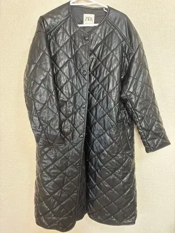 ZARA 블랙 퀼팅 자켓 L