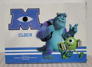 몬스터 주식회사 유니버시티 벽시계 실버 설리 마이크