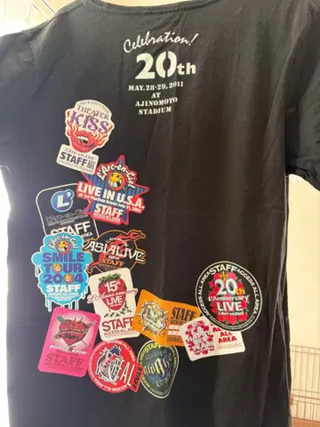 레어 L'Arc~en~Ciel 20th 라니바 셔츠