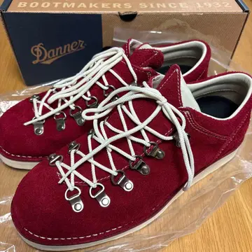 Danner 레드 스웨이드 워크 부츠 Gore-tex