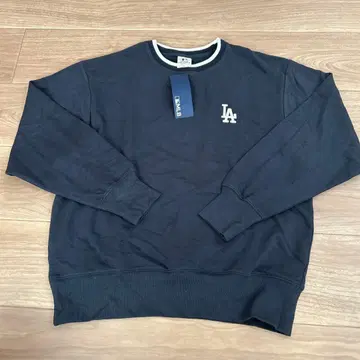 MLB LA 로고 네이비 트레이닝복 남성용 M 사이즈