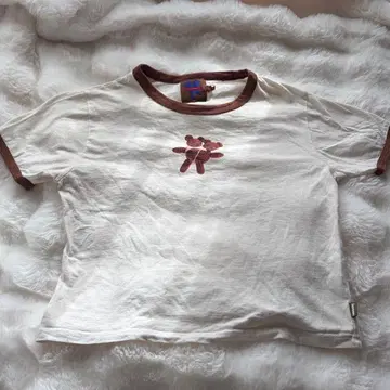 heaven by MARC JACOBS 더블 헤드 베어 링거 T셔츠