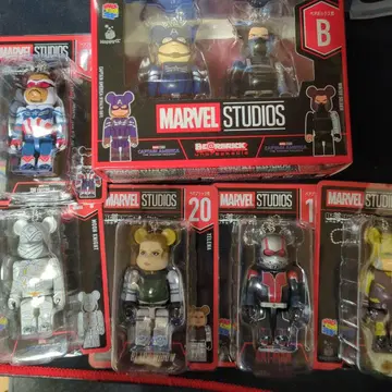 MARVEL STUDIOS BE@RBRICK 피규어 세트