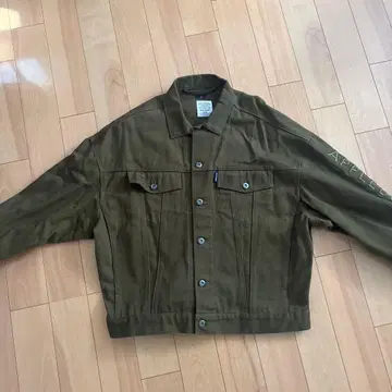 APPLEBUM 올리브 데님 자켓