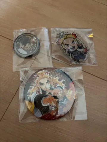 귀멸의 칼날 렌고쿠 쿄쥬로 캔뱃지