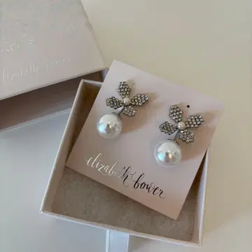 Elizabeth Bower June Duet Stud 귀걸이