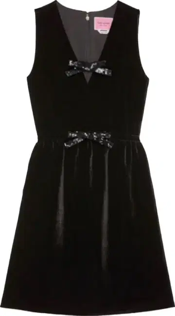 kate spade 벨벳 슬리브리스 원피스