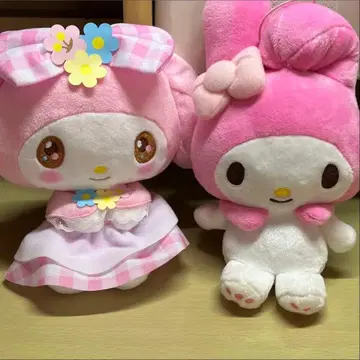 마이멜로디 봉제 인형 2개 세트