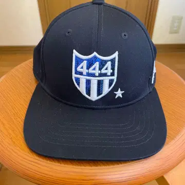블랙 엠블럼 캡 444