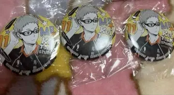 츠키시마 케이 포트레이트 캔뱃지 3개 세트